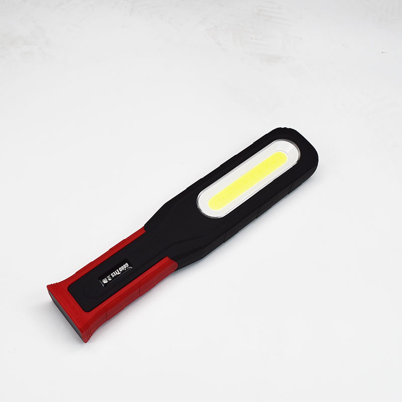 Magnetic COB LED Flashlight Portable USB Rechargeable Work Light Hanging Lamp with Built-in Battery Camping Torch