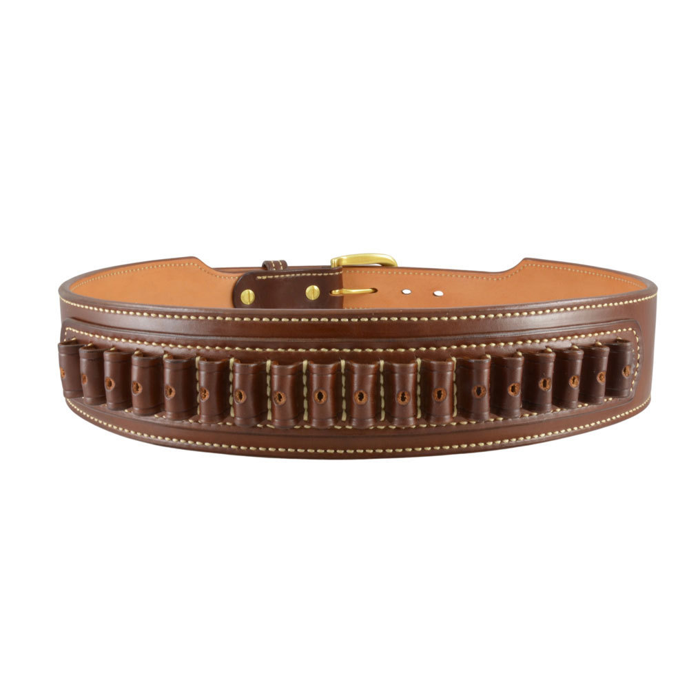 Wholesale Custom Logo Leather Hunting Cartridge Belt For Outdoor high quality sale Top Selling Shooting Gauge Cartridge Belt