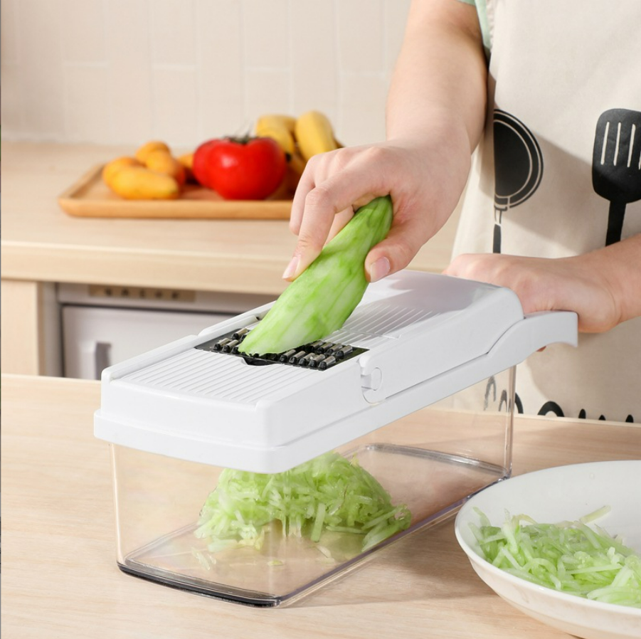 2023 Hot Sales Cutting Tool Fruit And Vegetable Chopper Smart Kitchen Tools 22 In 1 Vegetable Chopper Hand Vegetable Cutter