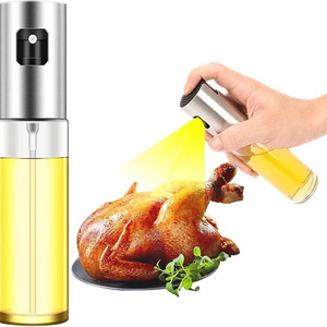 Hot Sales New 100ML Kitchen Spray Oil Bottle Portable Olive Oil Dispenser Spray Bottle Cooking Oil Container Bottles With Spray