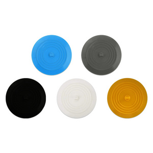 6 Inches Reusable Multifunction Round Shape Silicone Drain Stopper For Kitchen Laundry Silicone Sink Cover