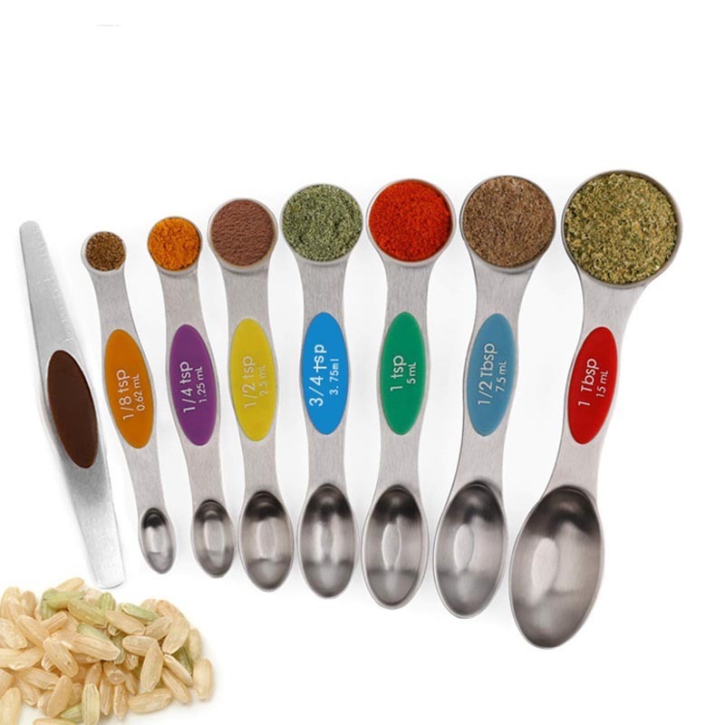 Hot Sale Stainless Steel Measuring Spoons Set  Teaspoon Coffee Measuring Spoon Stainless Steel Measuring Cups and Spoons Sets