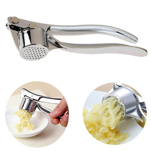 Easy to Use Accessories Manual Garlic Press Stainless Steel Garlic Crusher Handheld Masher Household Kitchen Garlic Press