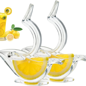 2023 Hot Sales Juicer Lemon Squeezer Durable Kitchen Manual Glass Bird Lmon Squeezer  Gadgets Acrylic nual Lemon Slice Squeezer