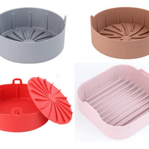 Heat Resistant Silicone Air Fryer Pot,Replacement Air Fryer Liner,Kitchen Oven Accessories