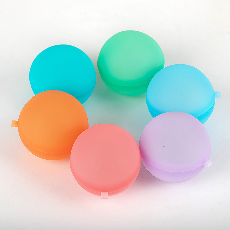 Silicone Refillable Water Balls Party Balloons Quick Fill Up Magic Water Bombs Reusable Water Balloons Summer Toys