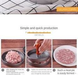 Top Sales Portable Mini Hamburger Meat Press Hamburger Patty Making Machine Manual Kitchen Hamburger Patty Maker For Making