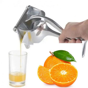 Hot Sale Professional Multipurpose Manual Big Mouth Stainless Steel Handheld Press Operated Orange Juicer Citrus Fruit Juicer