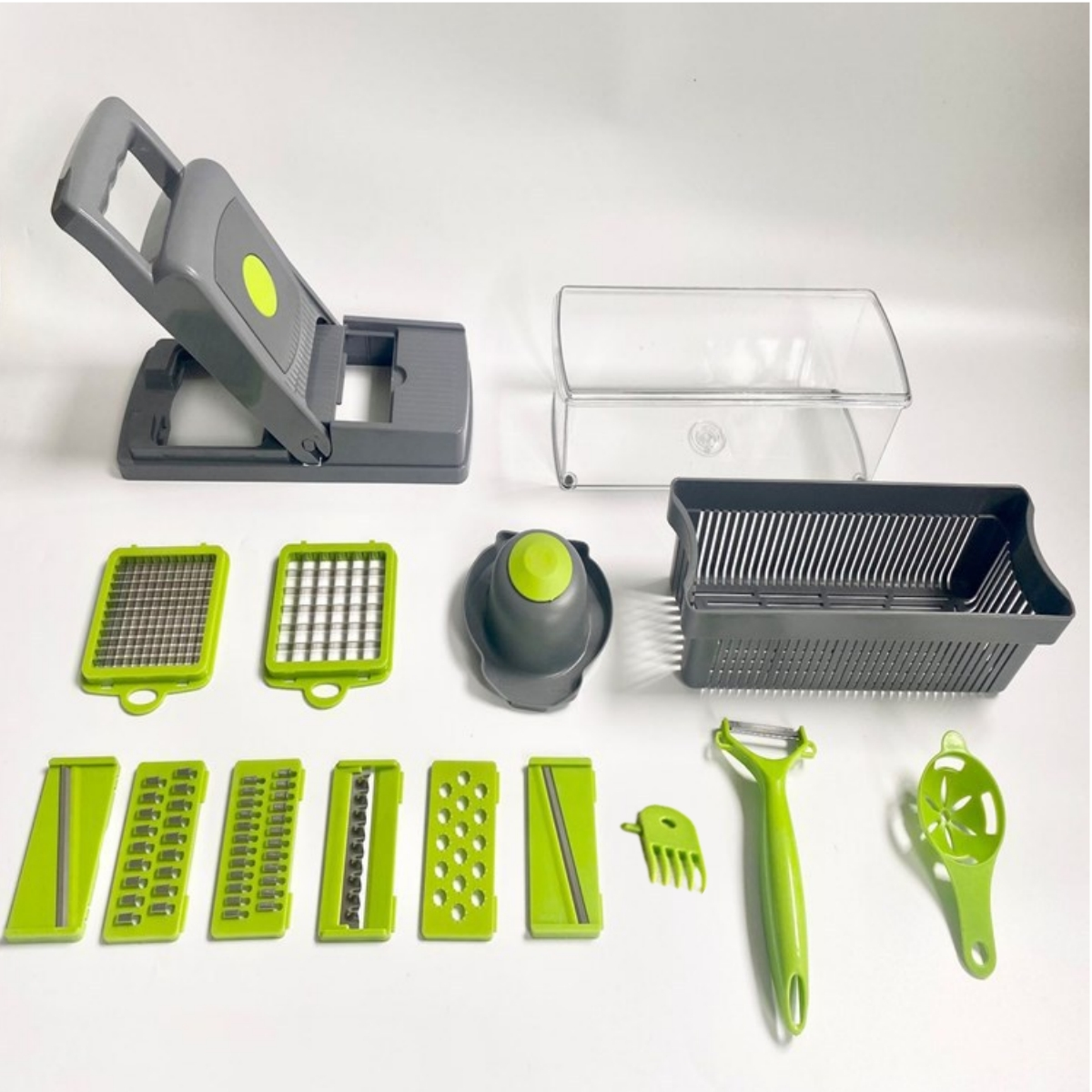 2023 Multifunction Handheld Vegetable Chopper Onion Chopper Fruits Slicer Portable Vegetable Cutter Manual Vegetable Chopper