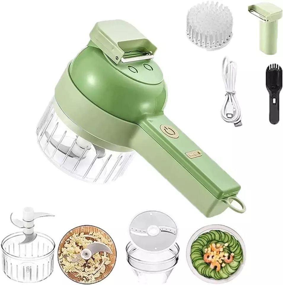 Electric Handheld Salad Maker Vegetable Cutter for Salad Shooter Electric Slicer Shredder