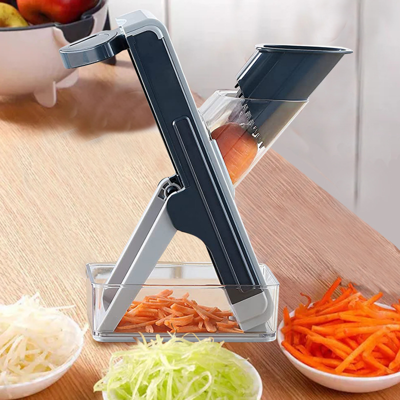 Manual Vegetable Chopper Potato Dlicer Vegetable Slicer And Chopper Meat Grinder Vegetable Chopper With Container Kitchen Tools