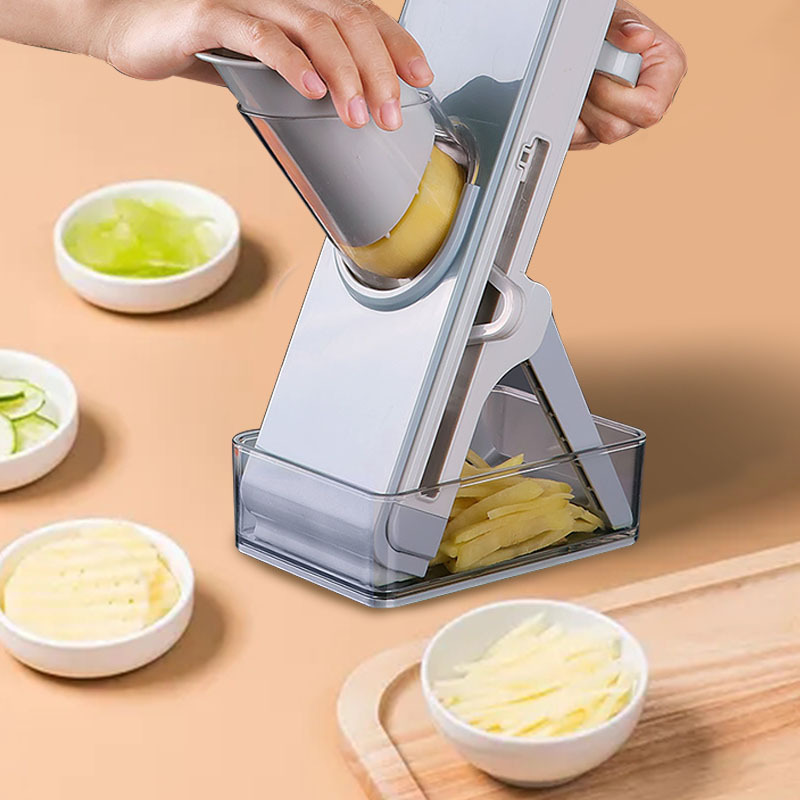 Manual Vegetable Chopper Potato Dlicer Vegetable Slicer And Chopper Meat Grinder Vegetable Chopper With Container Kitchen Tools