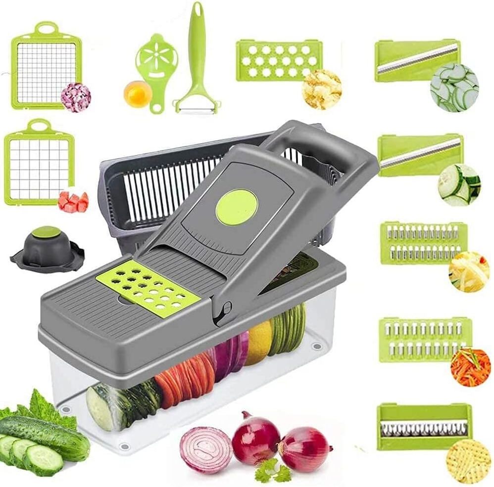 Multifunctional All In One Vegetable Chopper Durable Vegetables Cutter And Chopper Food Cutter Vegetable Chopper For Kitchen