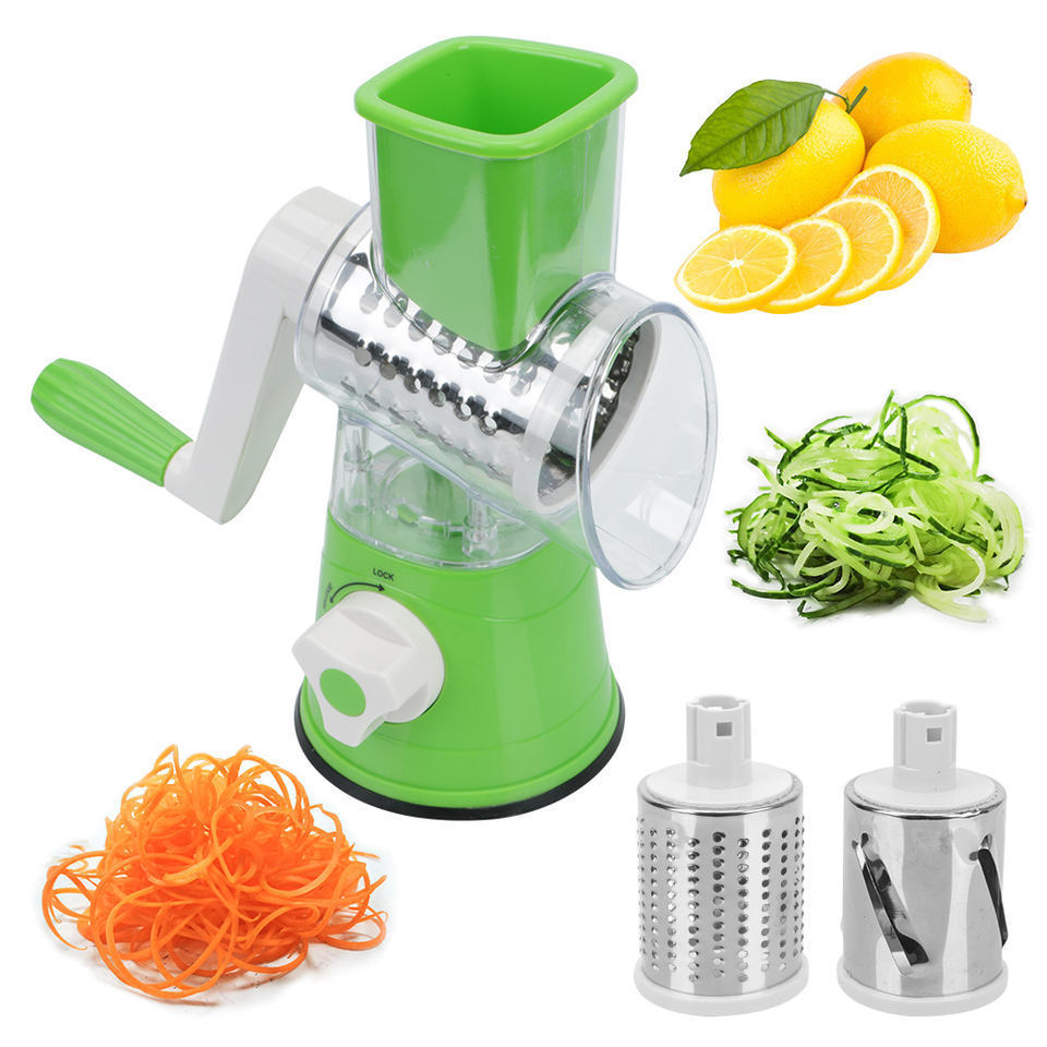 2023 Multi Functional Vegetable Chopper Onion Dicer Veggie Slicer Vegetable Chopper Rotary Vegetable Cutter Kitchen Gadgets