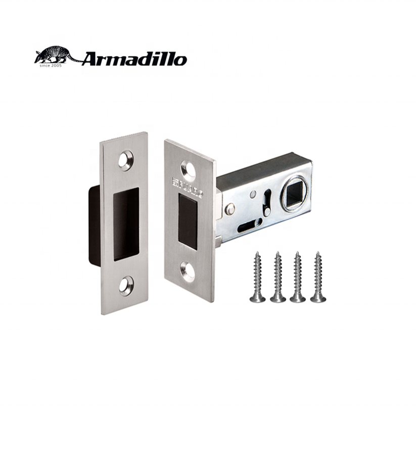 Interior door Satin Nickel Magnetic Mortise Latch Lock