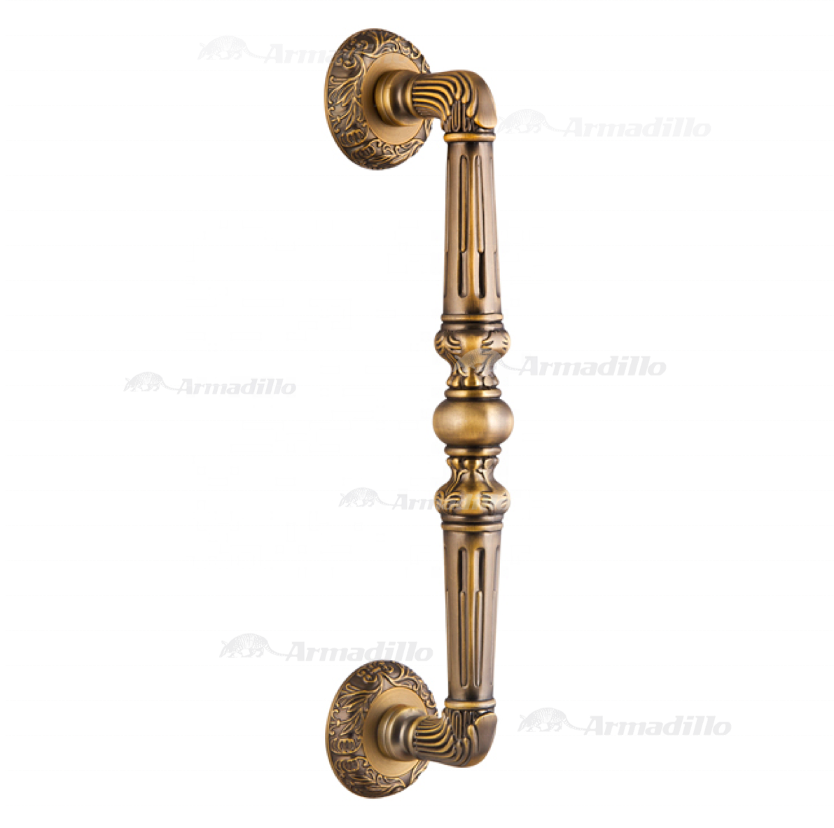 European Design Wood Door Bronze Pull Door Handles