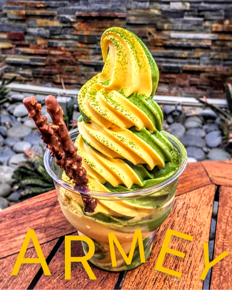 TURKEY - ARMEY Mango Soft Serve Ice Cream Powder Ready Mix