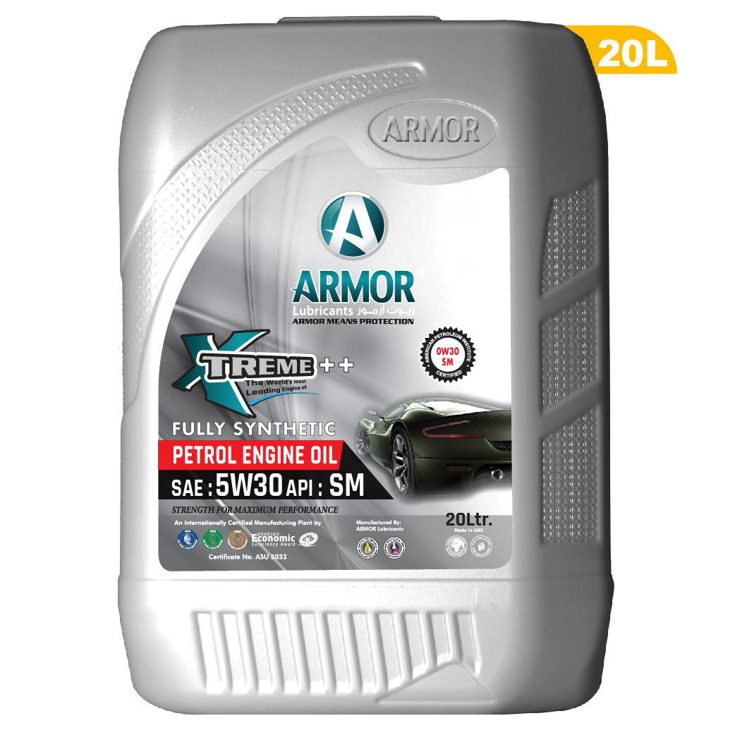 Armor Lubricants full synthetic engine oil 5w30 SM perfect for passenger cars and light vehicles