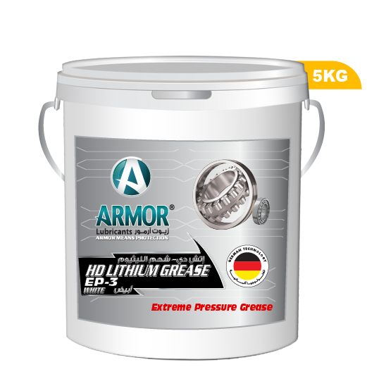 Armor Exports Lithium Grease Ep3 High Performance Long Life Extreme Pressure Lithium Grease for Industrial Applications