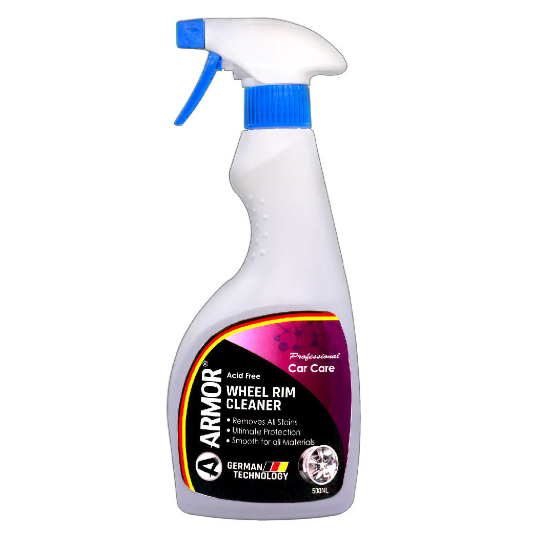 Armor Wheel Rim Cleaner (500ml) High-Quality Acid Free Rim Cleaner for Aluminum & Steel Rims