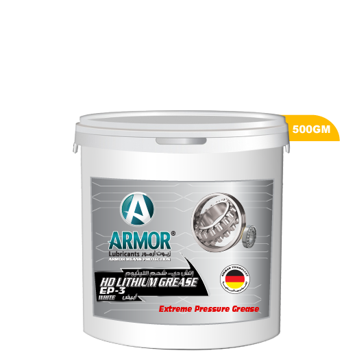 Armor Exports Lithium Grease Ep3 High Performance Long Life Extreme Pressure Lithium Grease for Industrial Applications