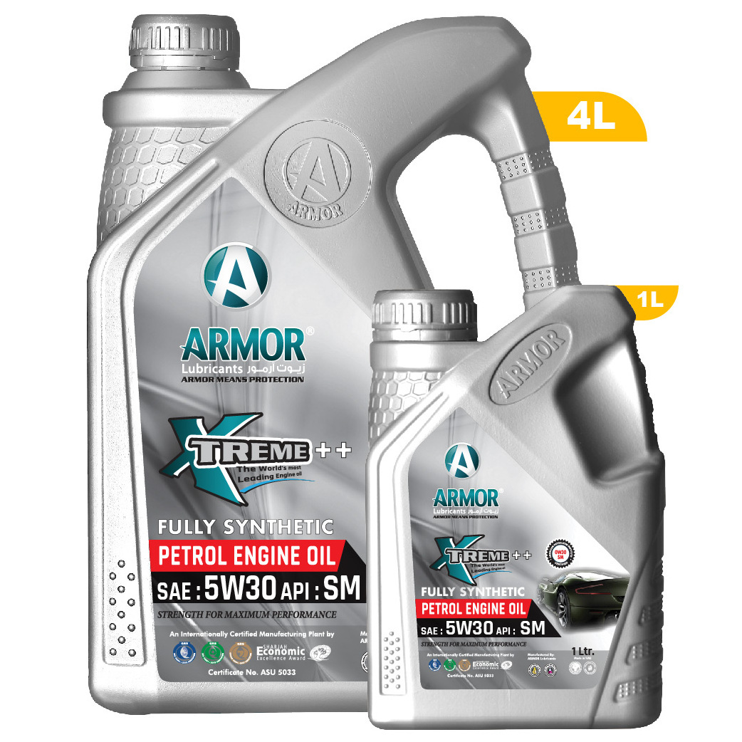 Armor Lubricants full synthetic engine oil 5w30 SM perfect for passenger cars and light vehicles