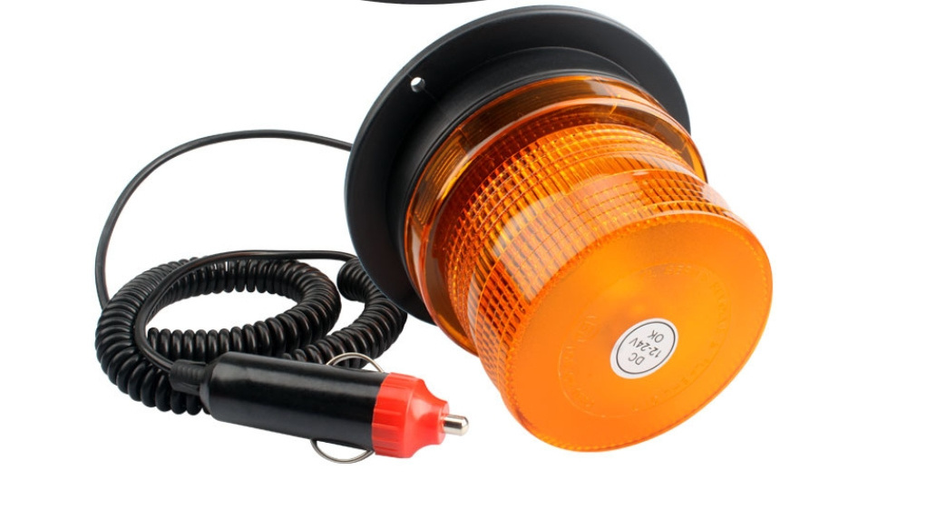 Amber Yellow 240 LED Emergency Warning Rotating Strobe Beacon Light