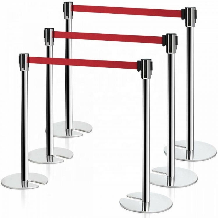 Wholesale Stainless Steel  Crowd Control Queue Stand  & Rope