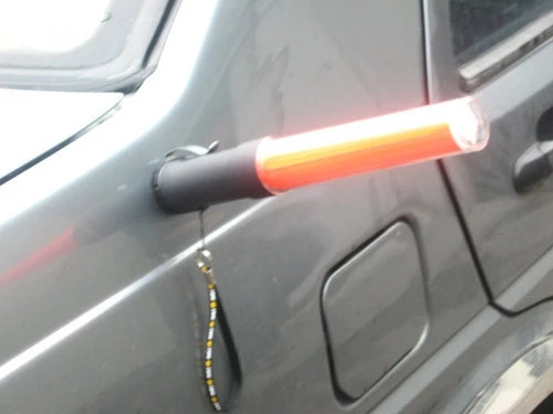 Eroson Rechargebal LED Torch Light  Baton For Road Traffic  Safety Control