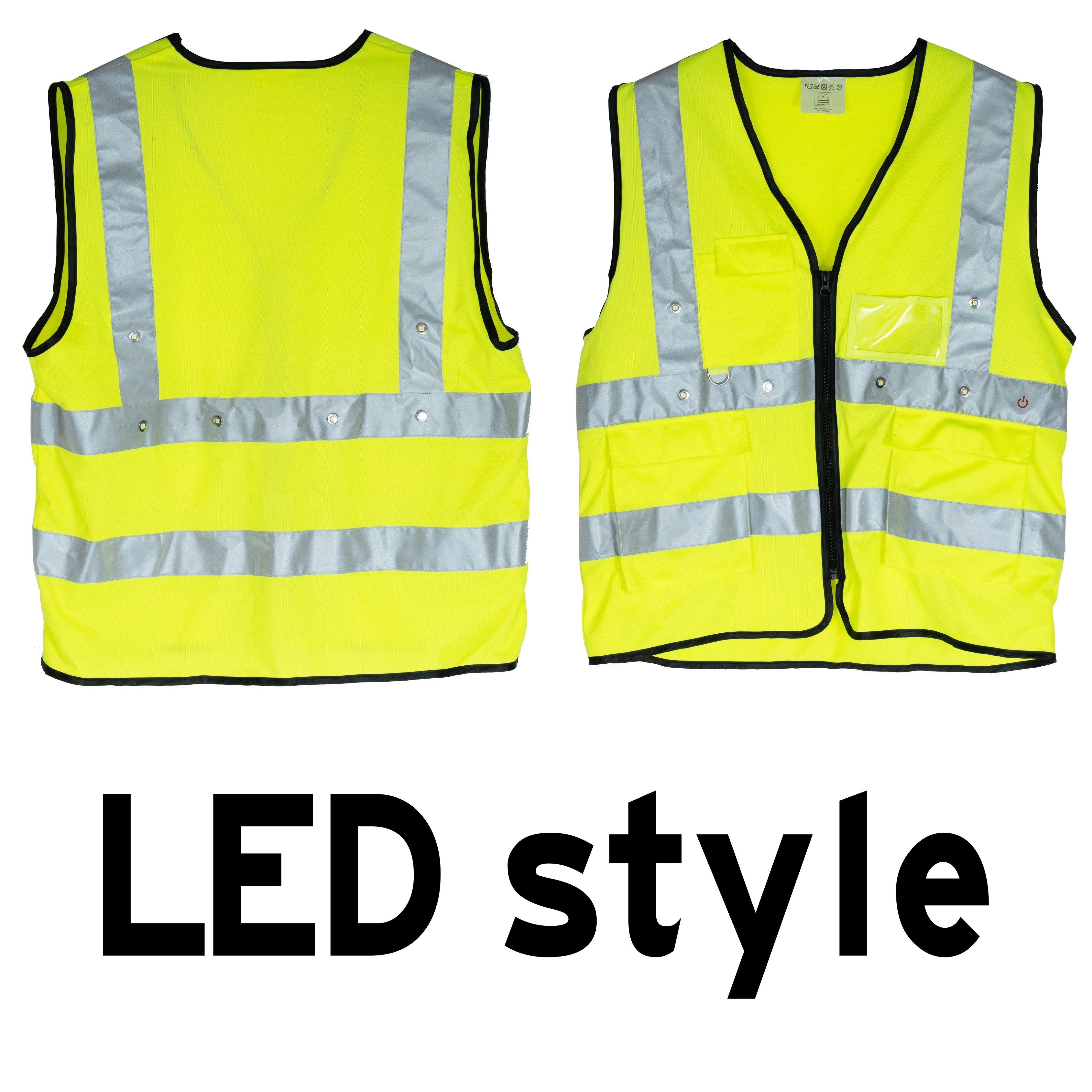 factory wholesale LED high vis traffic construction airport mesh pockets one size fits reflective jackets safety vests with logo