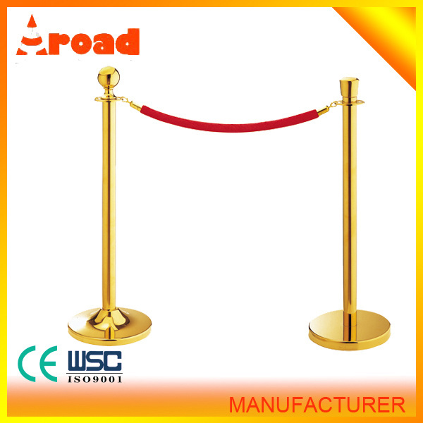 stanchions for crowd control Stainless Steel Q Manager Crowd Control Barrier Retractable Queue Stand