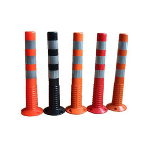 Flexible Warning Post Road Bollard Reflective Delineator Post Road Traffic Marker Post Bollard