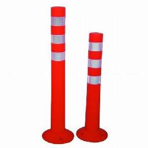 Flexible Warning Post Road Bollard Reflective Delineator Post Road Traffic Marker Post Bollard