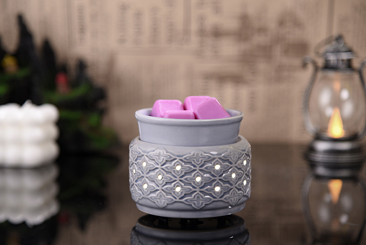 Ceramic Wax Warmer Jar Candles or Essential Oil Electric Candle Wax Warmer Burner