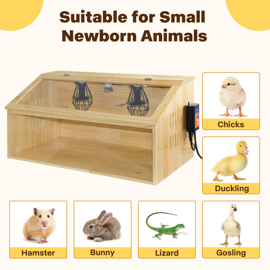 AromaNano Egg Incubator Ferramentas Chicken Coop Fully Automatic Heating Cooler Box Quail Turtle Hedgehog Heating Brooder