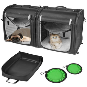 AromaNano Portable Dog Carriers Durable Pet Carriers Houses outdoor travel cat Transport Box Cat Consignment Carrier Box