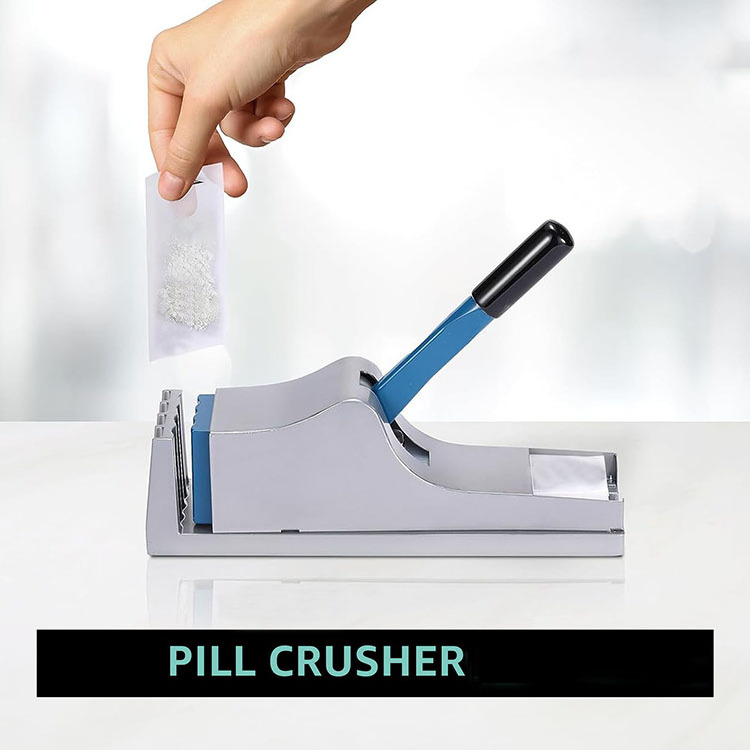 Premium Metal  Pill Crusher For Elderly Grade Pill Crushers  Crush to Fine Powder, Pill Smasher