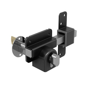 Stainless Steel Long Throw Gate Lock 1490116 Euro Profile Gate Lock for Sheds Gates & Garage Doors For Wooden Gates