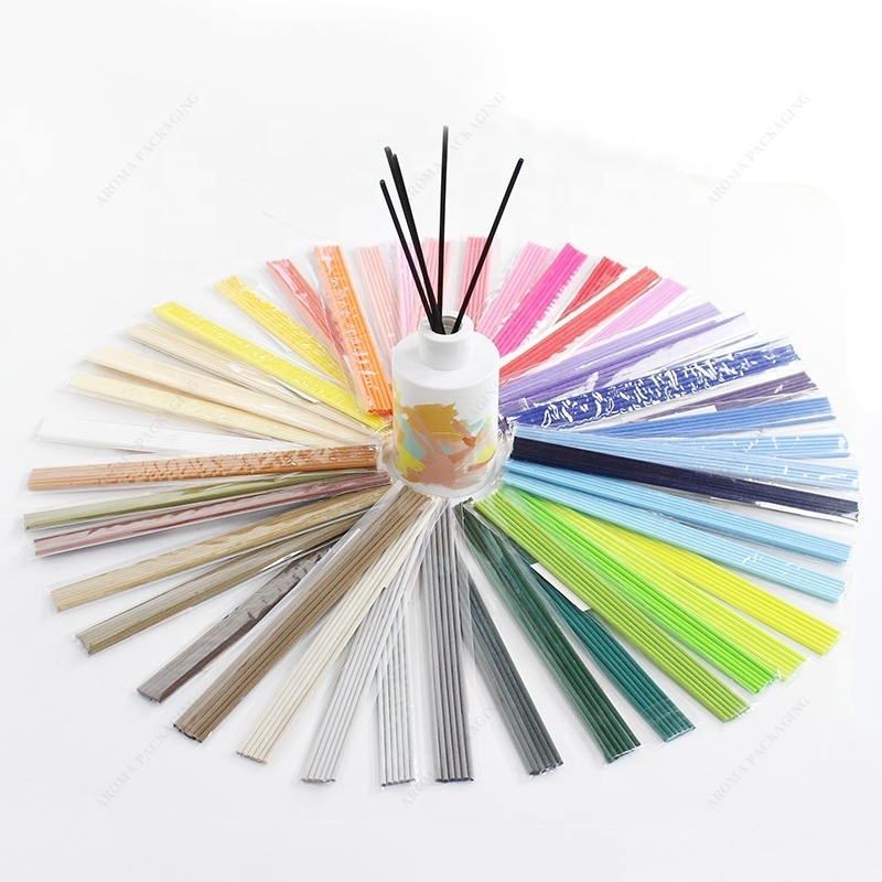 New Good Quality Flat Fiber Stick for Glass Diffuser Bottle Luxury Fragrance Diffuser Stick Reed Stick