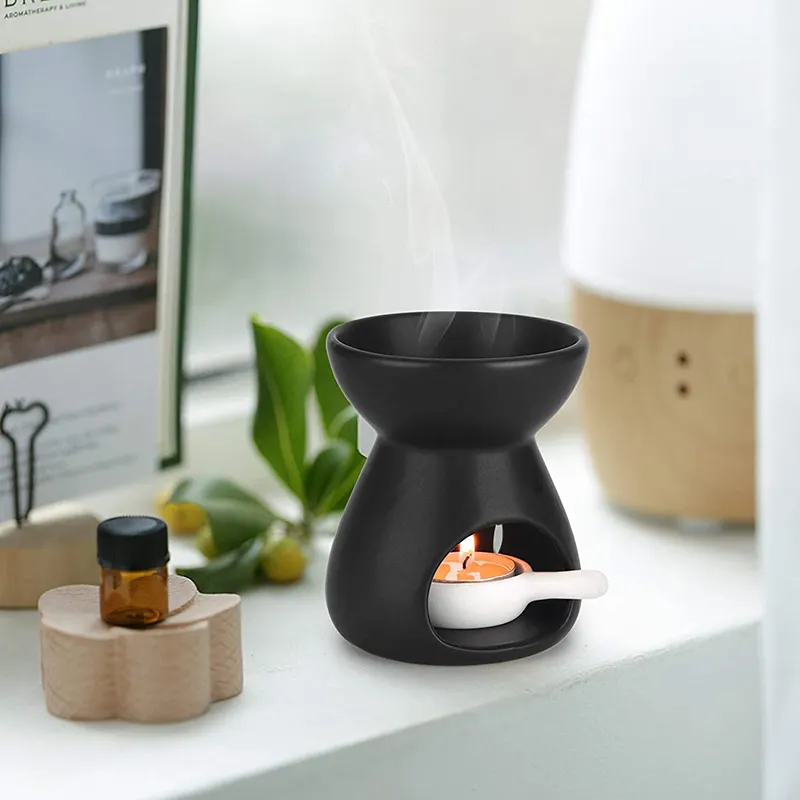 Wholesale Small Elegant Wax Melt Burners Ceramic Candle Oil Burner Wax Burner for Wax Melts