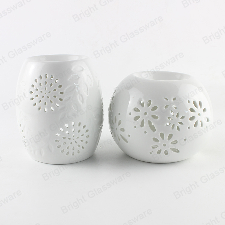 In Stock Ceramic Wax Burner Ceramic Wax Warmers Oil Warmers Ceramic Melt Burner for Candle Wax  Wholesale