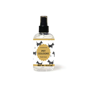 Private Label Pet Cologne Fresh 10.oz Perfume Spray for Dogs and Cats with Natural Conditioning Made in USA with Low MOQ