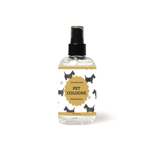 Private Label Pet Cologne Fresh Scented Perfume 4oz Spray for Dogs and Cats with Natural Conditioning Made in USA with Low MOQ