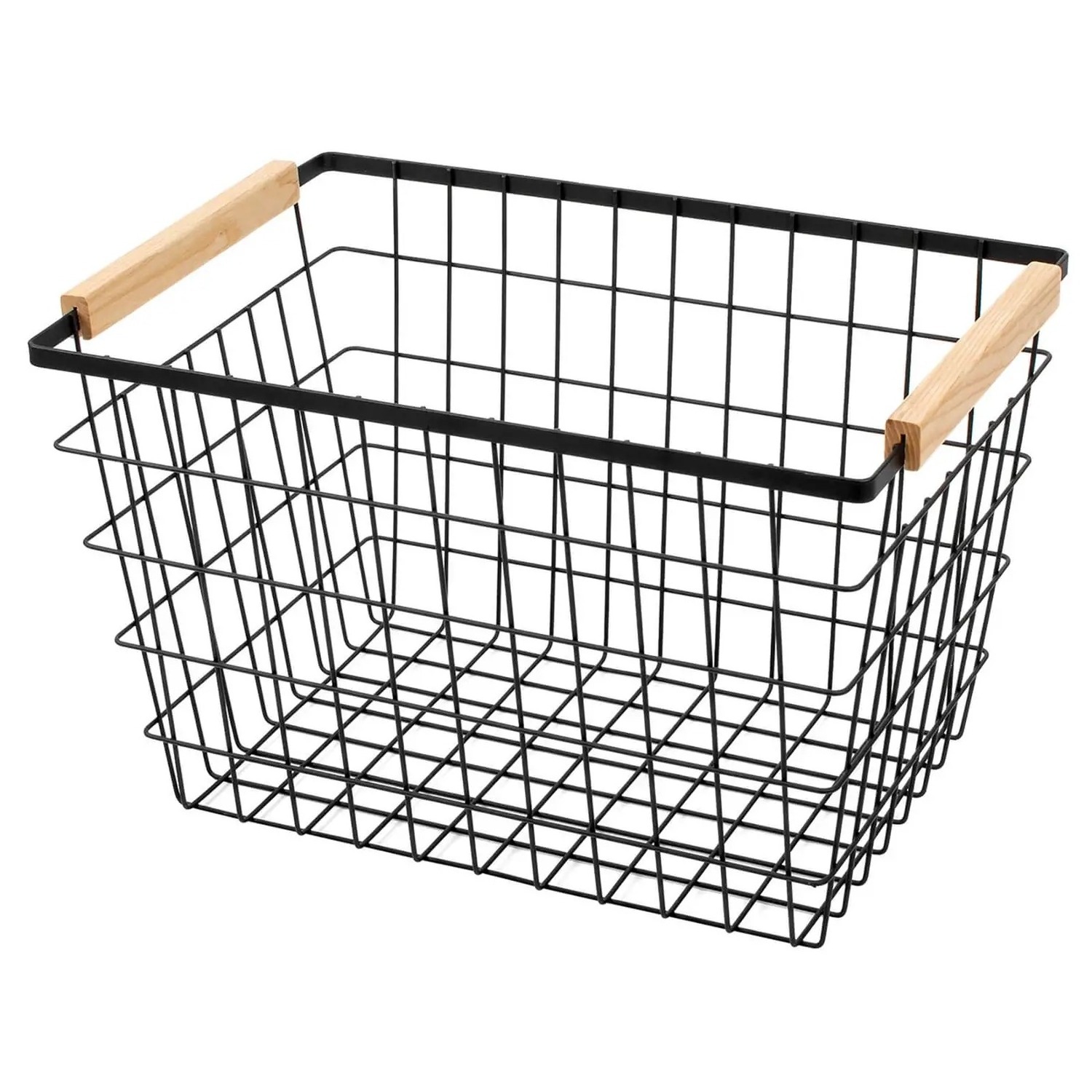 Wire Mesh Premium Design Metal Basket Reliable Quality Multifunctional Storage Organizer For Home & Office