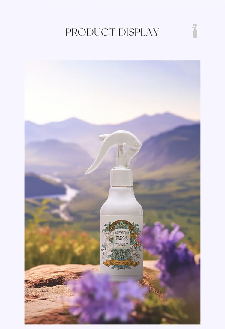 Popular Natural Air Freshener Spray Toilet Deodorant Household Bathroom Odor Eliminator Pre Poo Before You go Toilet Spray