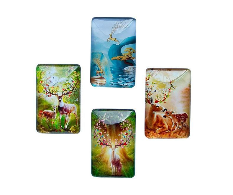 Hot Selling Custom Wholesale Rectangular Refrigerator Sticker Cheap Fridge Magnet For Home Decoration