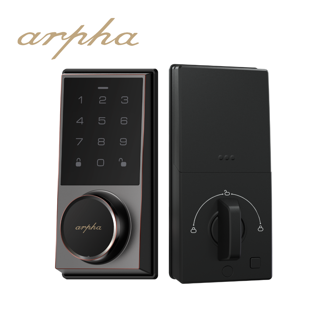 Arpha AL302 Support Simple Smart Door Lock Memory Card Wood Doors Touch 50pcs Us Standard Electronic Smart Door Lock for Indoor