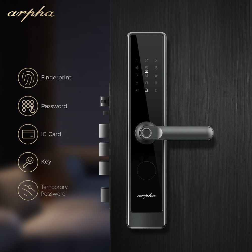 Arpha H11 Home Wifi Smart Handle Fingerprint Lock Tuya Smart Lock