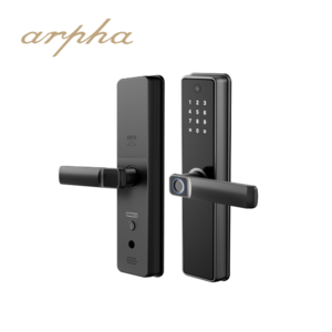 Arpha H210 Handle Tuya Smart Lock European Smart Door Lock Wifi Bluetooth Fingerprint Lock