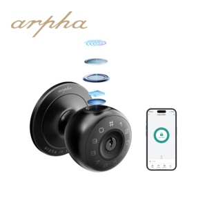 Arpha D260 Security Knob Lock Indoor Smart Door Lock Tuya App Digital Brand Smart Lock